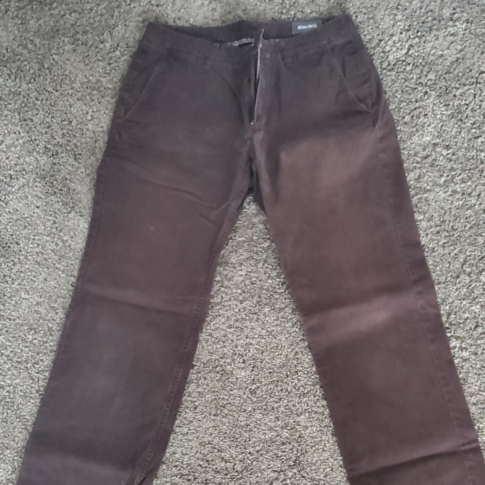Men's Bonobos Stretch Washed Chino (Brown) 31x32